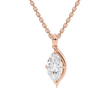 Load image into Gallery viewer, Lucce Constance Solitaire Necklace Diamond
