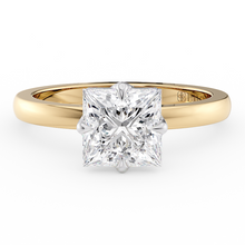 Load image into Gallery viewer, Lucce Constance Solitaire Princess Diamond
