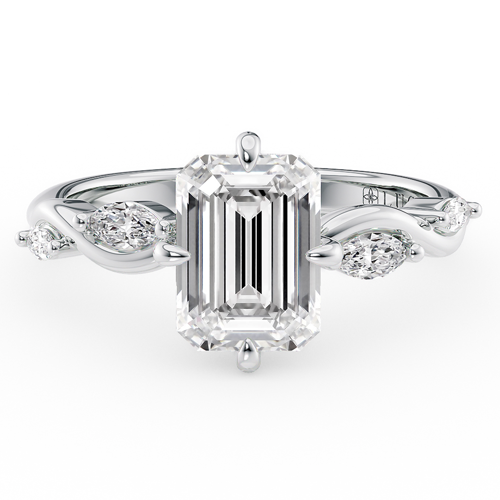 Lucce Constance Viello Emerald Diamond
