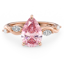 Load image into Gallery viewer, Lucce Constance Viello Pear Rosé Pink Diamond
