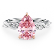 Load image into Gallery viewer, Lucce Constance Viello Pear Rosé Pink Diamond
