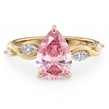 Load image into Gallery viewer, Lucce Constance Viello Pear Rosé Pink Diamond
