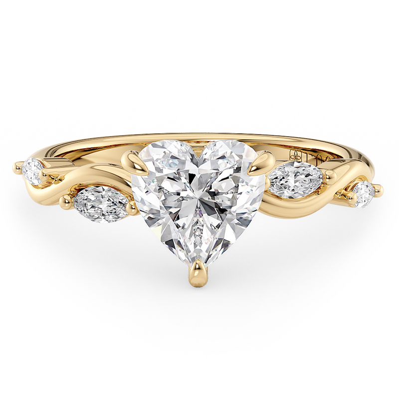 Lucce Constance Viello Heart Diamond
