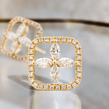 Load image into Gallery viewer, Constance Earrings Diamond
