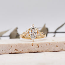 Load image into Gallery viewer, Stella Marquise Lab Diamond 1.27ct E VS1 IGI 18K Yellow Gold
