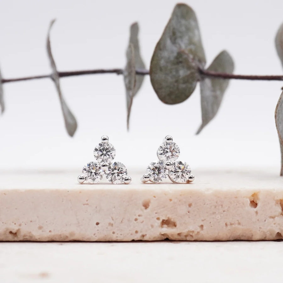 Load image into Gallery viewer, LUCCE TRINITY™ Earrings Diamond
