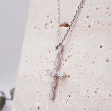 Load image into Gallery viewer, Saved Cross Diamond Necklace *new*
