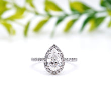Load image into Gallery viewer, Montevalle Pavé Pear Lab Diamond
