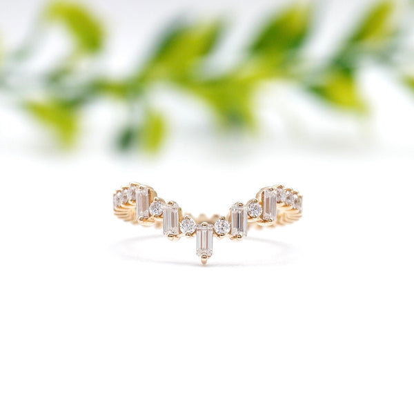 Catherine Band 0.81CTW SUPERNOVA Moissanite