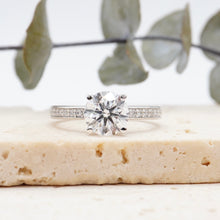 Load image into Gallery viewer, Kaela Pavé Moissanite
