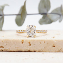 Load image into Gallery viewer, Azalea Pavé Radiant Diamond
