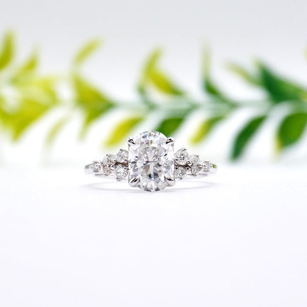 Ellia Oval 1.52ct SUPERNOVA Moissanite