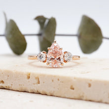 Load image into Gallery viewer, Siena Pear Rosé Pink Diamond
