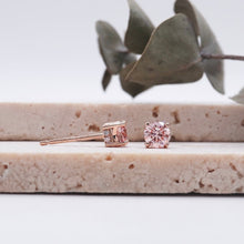 Load image into Gallery viewer, Kaela Rosé Earrings Lab Diamond

