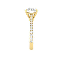 Load image into Gallery viewer, Daphne Lab Diamond 1.25ct D VS1 Id IGI 18K Yellow Gold
