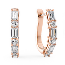 Load image into Gallery viewer, Lucce Della Hoop Earrings Diamond
