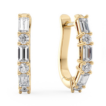 Load image into Gallery viewer, Lucce Della Hoop Earrings Diamond
