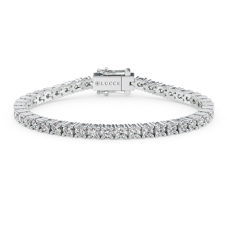 Load image into Gallery viewer, LUCCE KAELA™ Tennis Bracelet 3.00ctw Lab Diamond 14K White Gold
