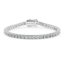 Load image into Gallery viewer, LUCCE KAELA™ Tennis Bracelet 7.00ctw Lab Diamond 14K White Gold
