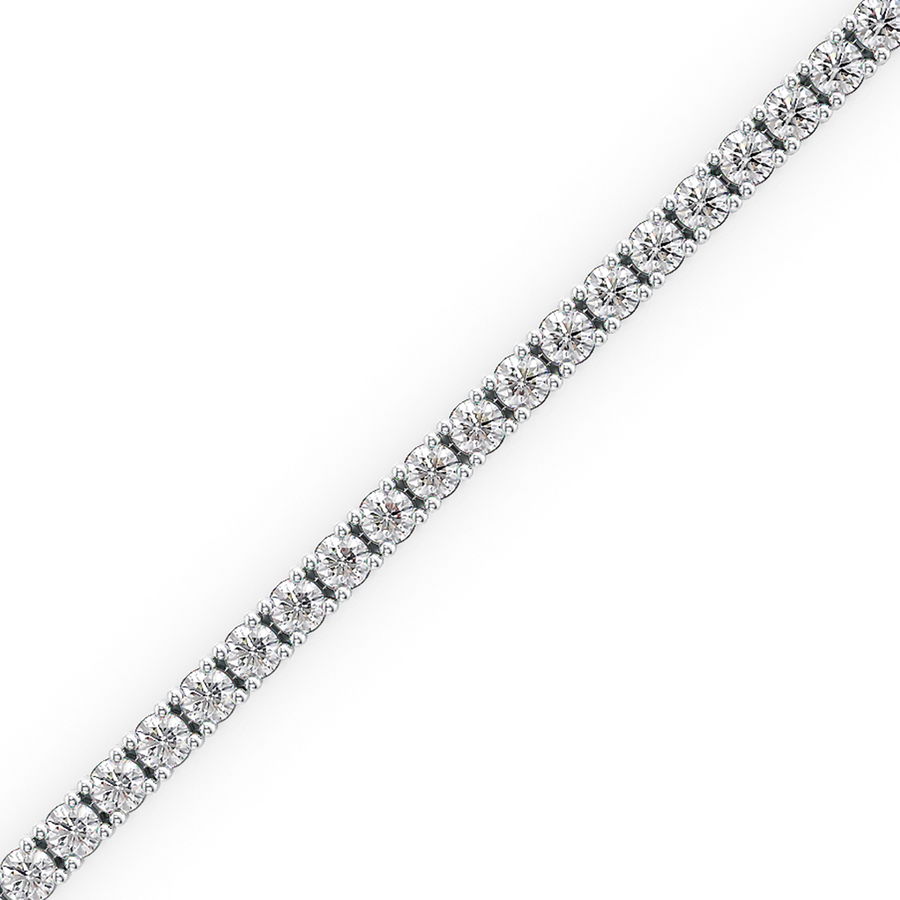 Load image into Gallery viewer, LUCCE KAELA™ Tennis Bracelet 7.00ctw Lab Diamond 14K White Gold
