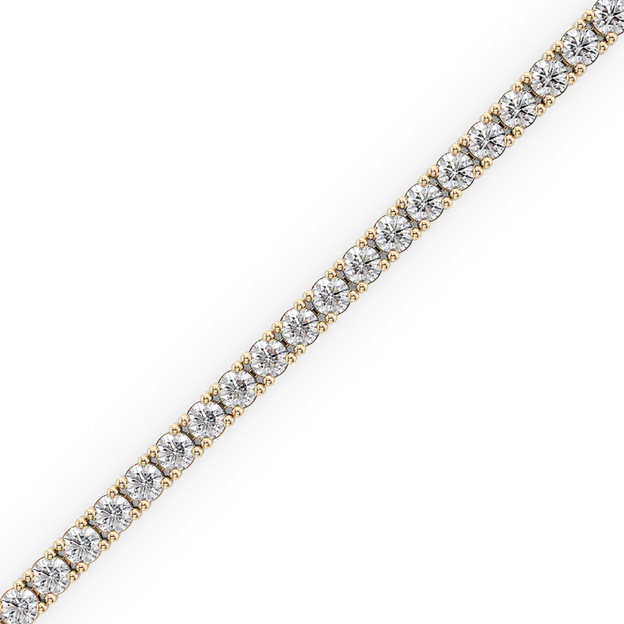 Load image into Gallery viewer, LUCCE KAELA™ Tennis Bracelet 8.00ctw Lab Diamond 14K Yellow Gold
