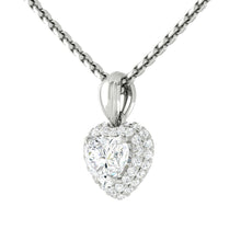 Load image into Gallery viewer, Presa Heart 1.39ctw Necklace Lab Diamond
