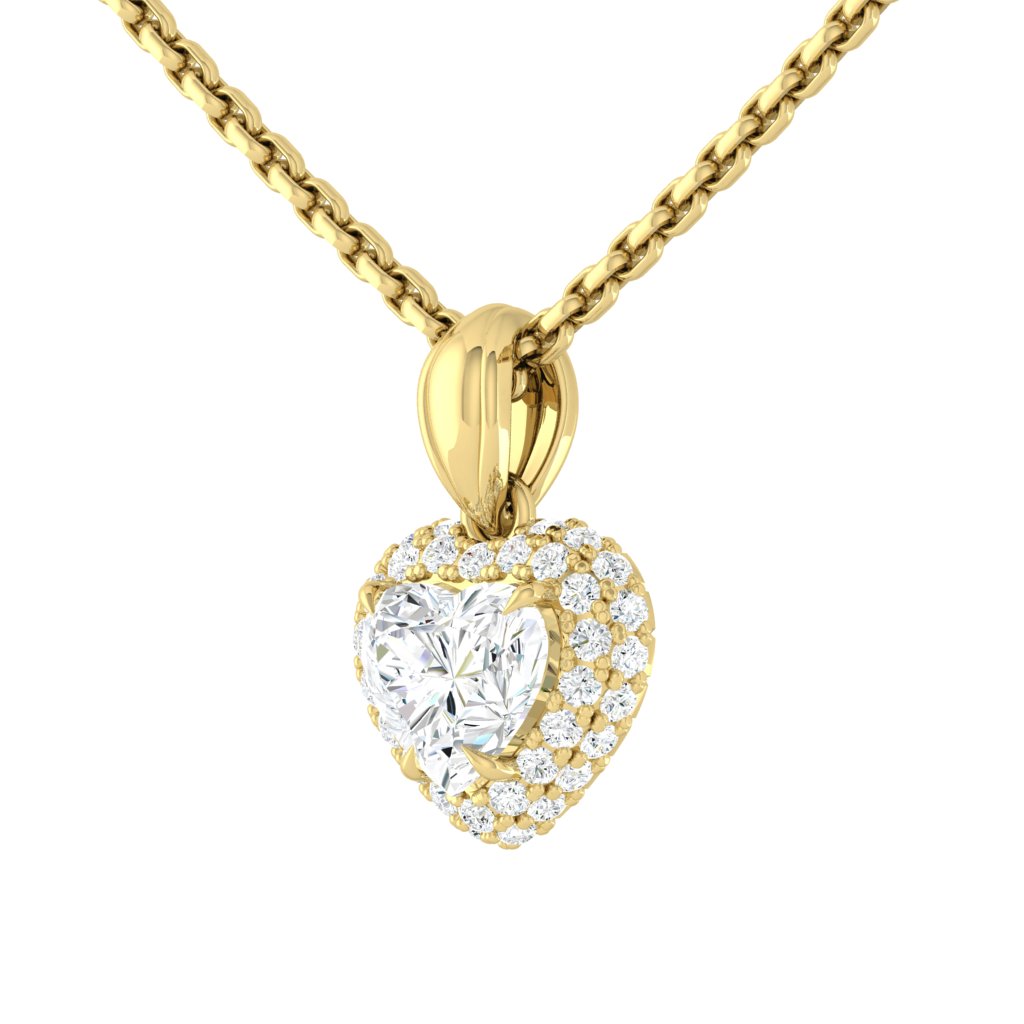 Load image into Gallery viewer, LUCCE PRESA™ Heart Necklace Diamond
