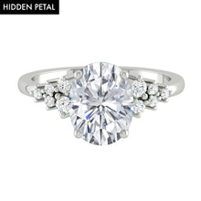 Load image into Gallery viewer, Ellia Oval 1.52ct SUPERNOVA Moissanite
