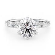 LUCCE ECUADORIAN™ Fili Round Lab Diamond 1.53ct D VS1 Id IGI Platinum