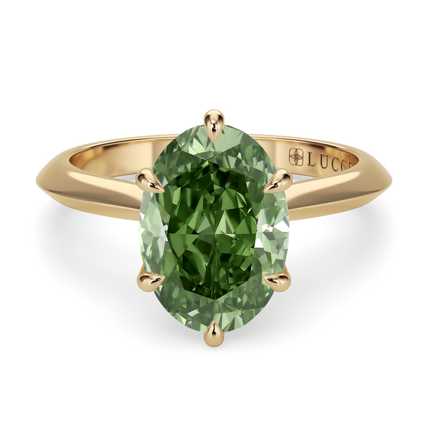 LUCCE ECUADORIAN™ Oval VERDANT™ Green Diamond