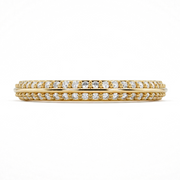 LUCCE ECUADORIAN™ Pavé Band Lab Diamond 0.32ctw 14K Yellow Gold