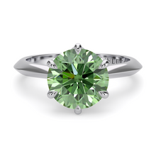 Load image into Gallery viewer, LUCCE ECUADORIAN™ Round VERDANT™ Green Diamond
