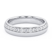 LUCCE ECUADORIAN™ Vio 5mm Natural Diamond 0.28ctw Platinum