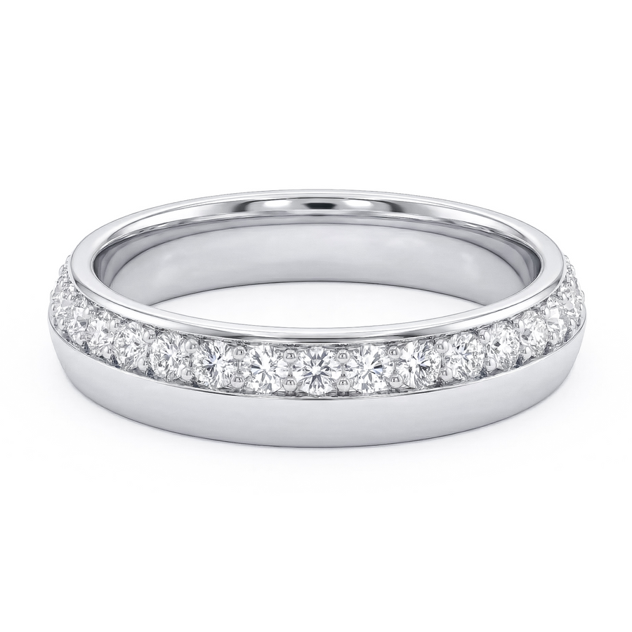 Load image into Gallery viewer, LUCCE ECUADORIAN™ Vio 5mm Natural Diamond 0.28ctw Platinum
