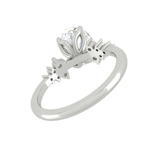 Load image into Gallery viewer, Ellia Oval 1.52ct SUPERNOVA Moissanite

