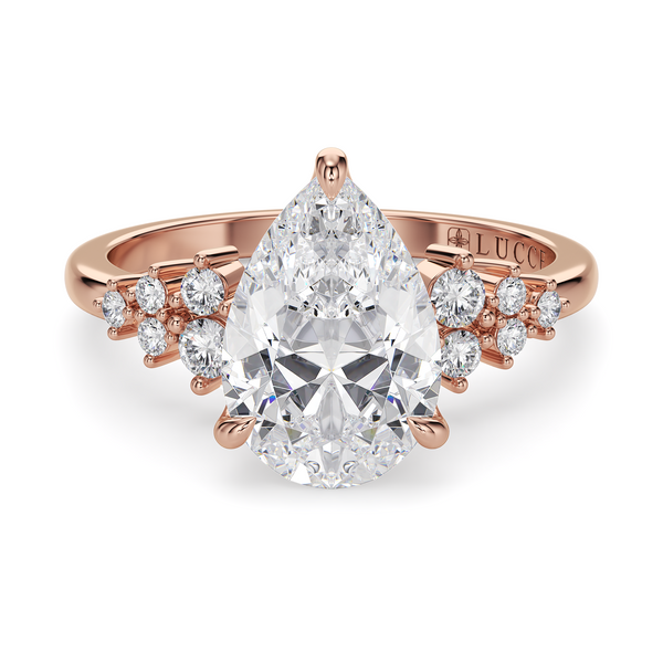 Lucce Ellia Pear Diamond
