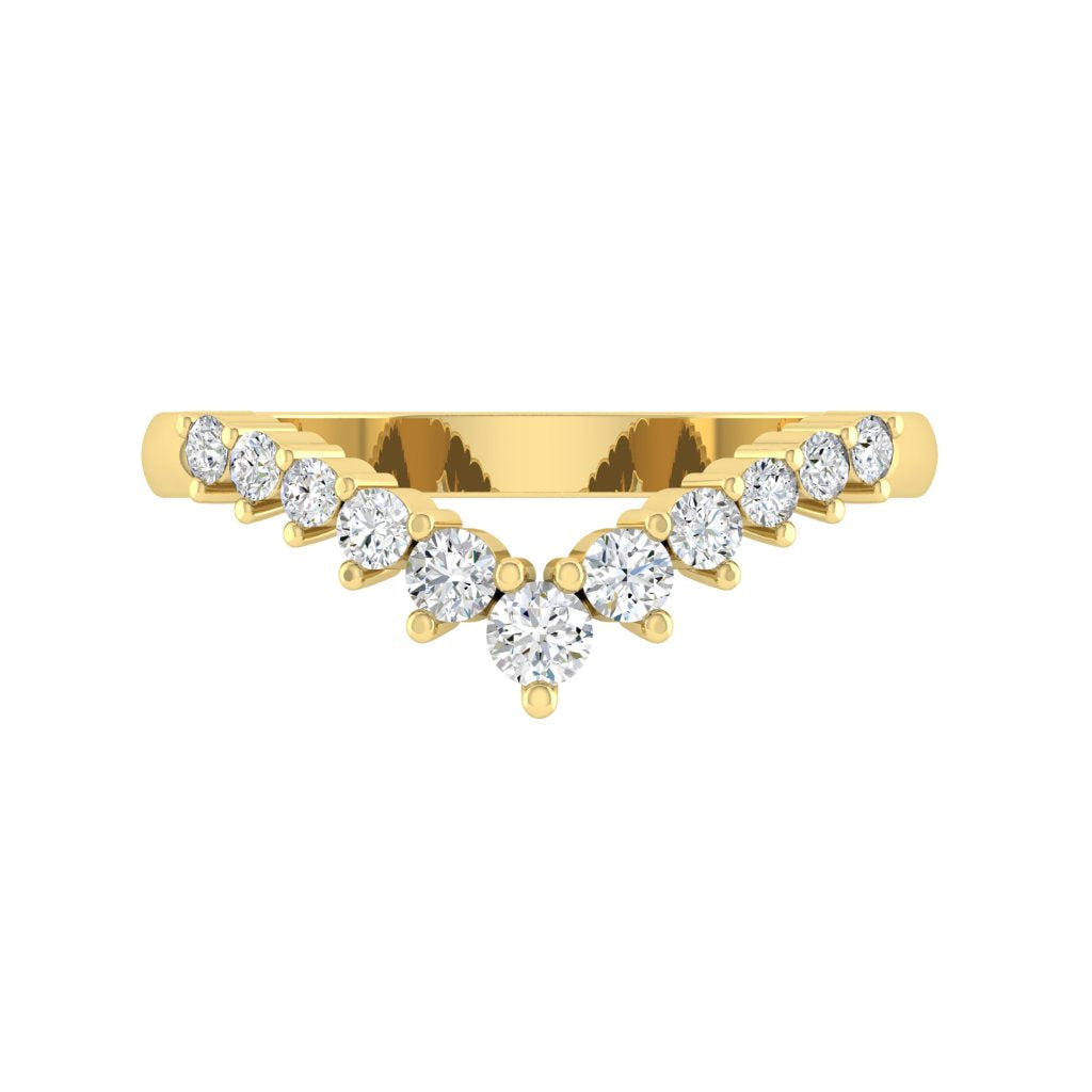 Prima 0.25CTW SUPERNOVA Moissanite 14K Yellow Gold