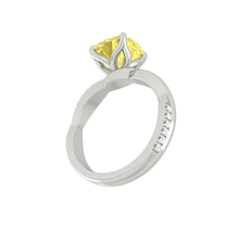 Load image into Gallery viewer, Fiore Sunburst Cushion Diamond
