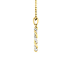 Load image into Gallery viewer, Fiore Necklace 0.24CTW Lab Diamond 14K Yellow and White Gold
