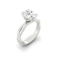 Load image into Gallery viewer, Fiore Solitaire Oval Diamond
