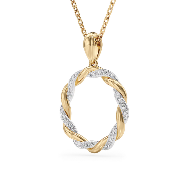 Lucce Fiore Necklace Diamond