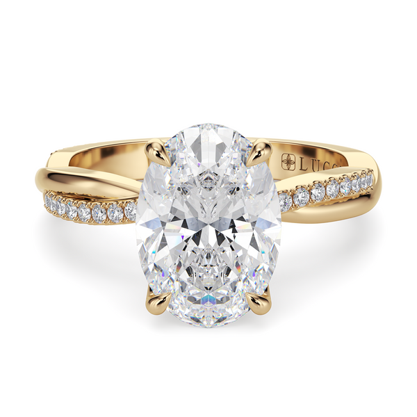 Lucce Fiore Oval Diamond