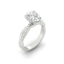 Load image into Gallery viewer, Fiore Pear Moissanite
