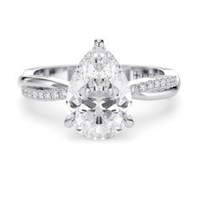 Load image into Gallery viewer, Lucce Fiore Pear Diamond
