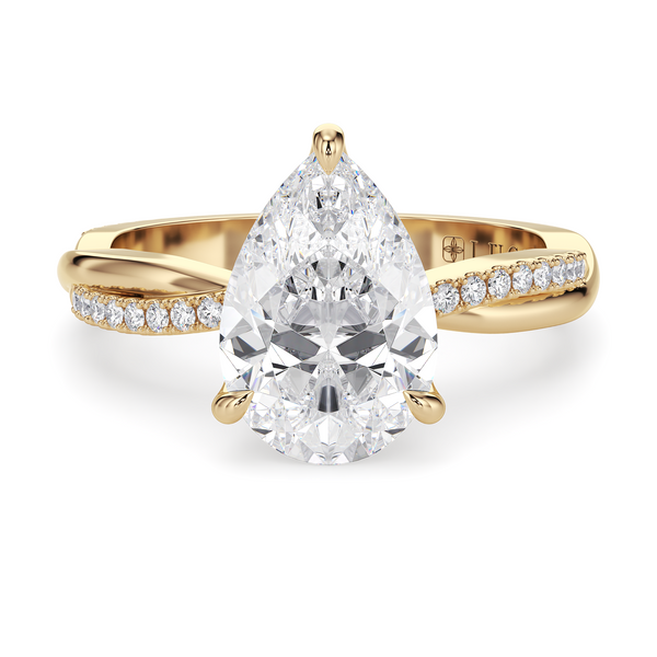 Lucce Fiore Pear Diamond