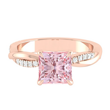 Load image into Gallery viewer, Fiore Princess Rosé Pink Diamond
