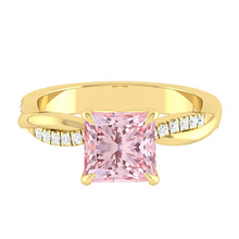 Load image into Gallery viewer, Fiore Princess Rosé Pink Diamond
