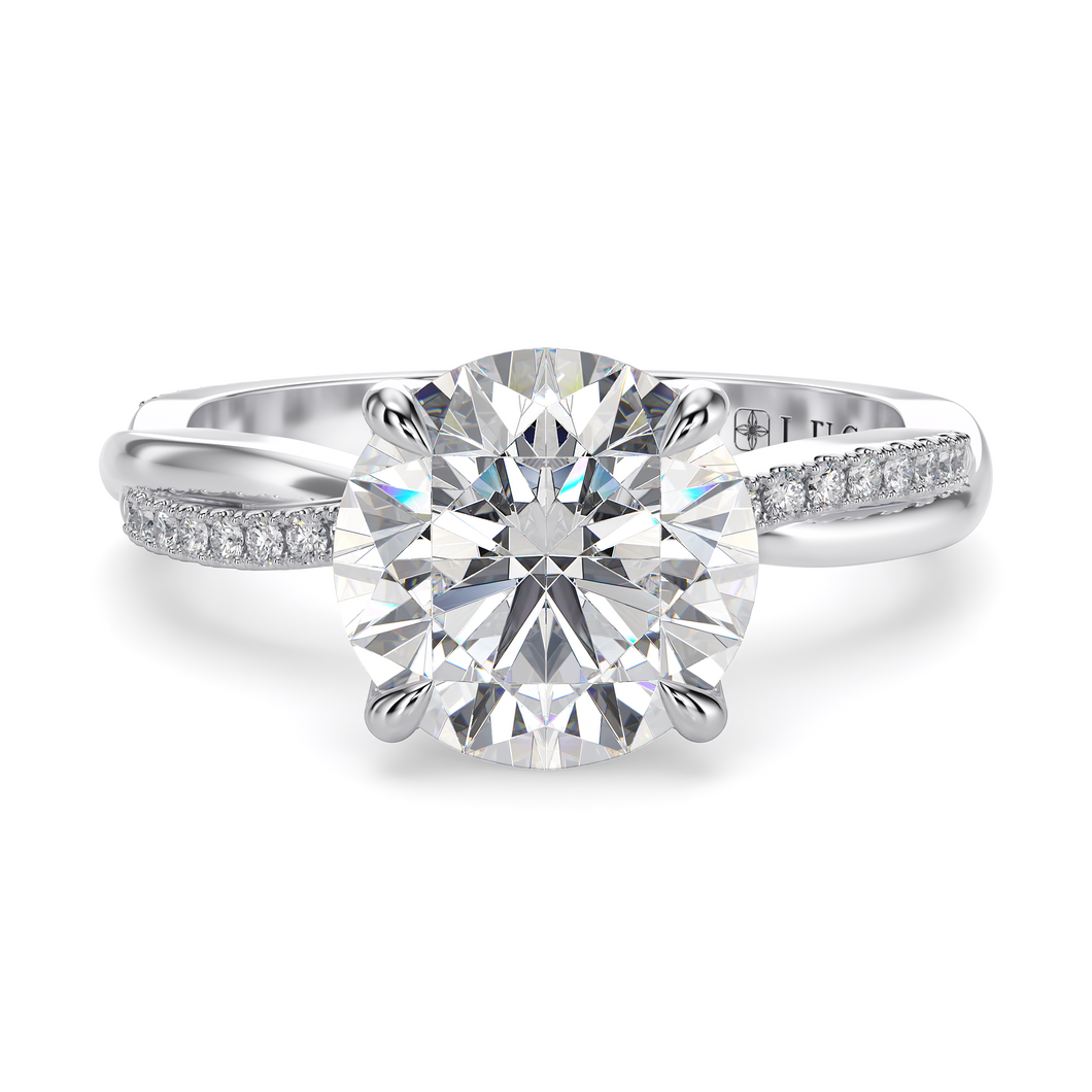 Lucce Fiore Round Diamond