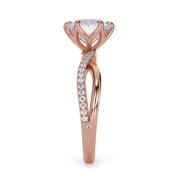 Lucce Fiore Sei Round Diamond