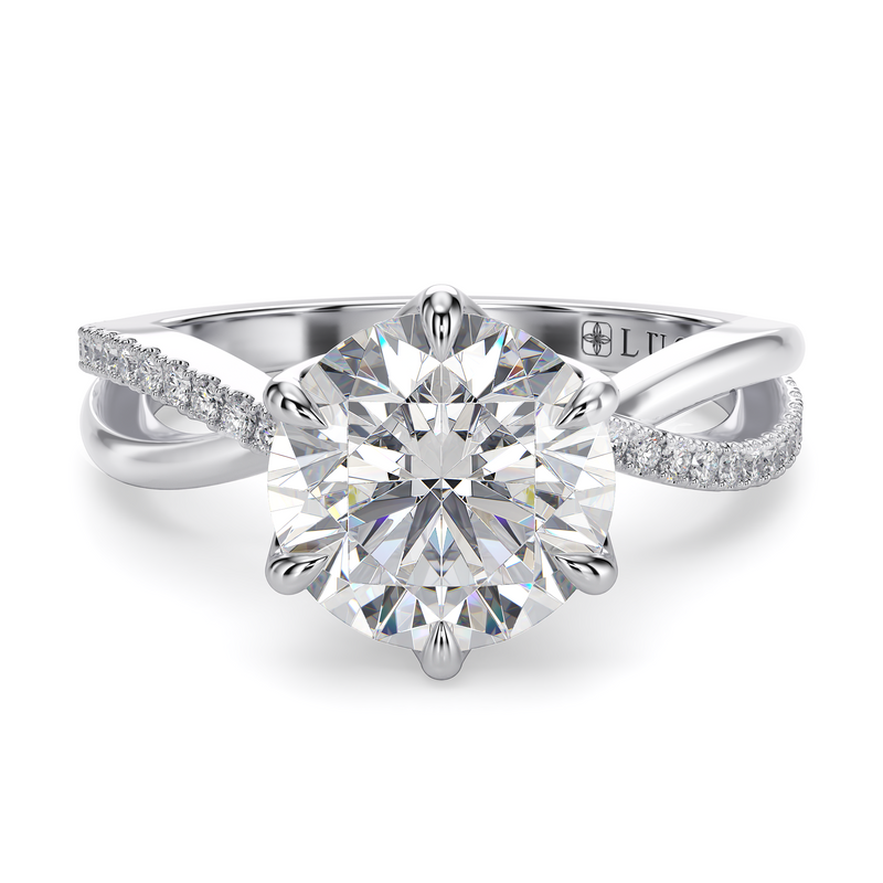 Lucce Fiore Sei Round Diamond